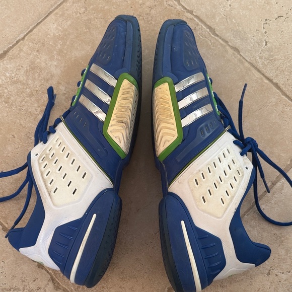 adidas Blue and White Athletic Shoes main image 2